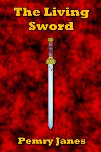 Author made cover for The Living Sword